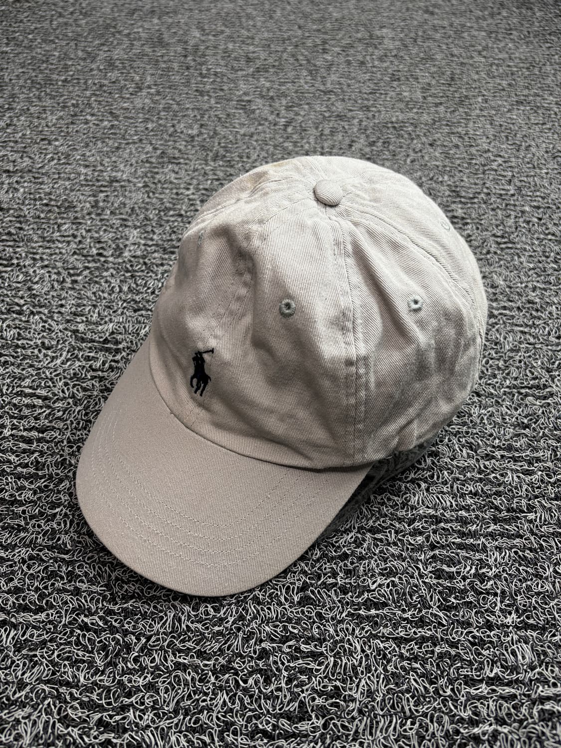 폴로 랄프로렌 포니 로고 가죽 스트랩 볼캡 1989 상품이미지1