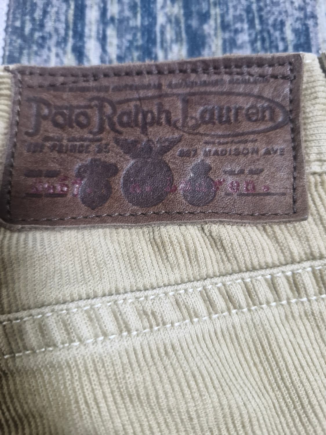 폴로 랄프로렌 골덴팬츠 슬림핏 31사이즈 상품이미지3