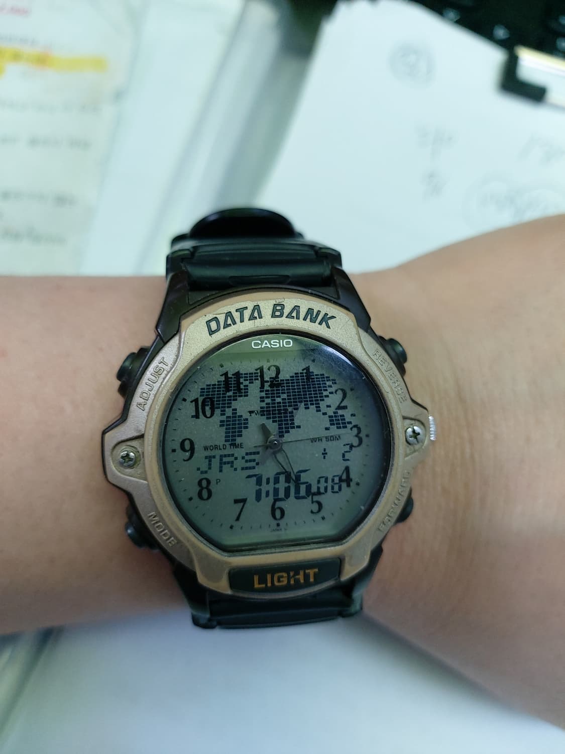 카시오 데이터뱅크 손목시계 상품이미지4