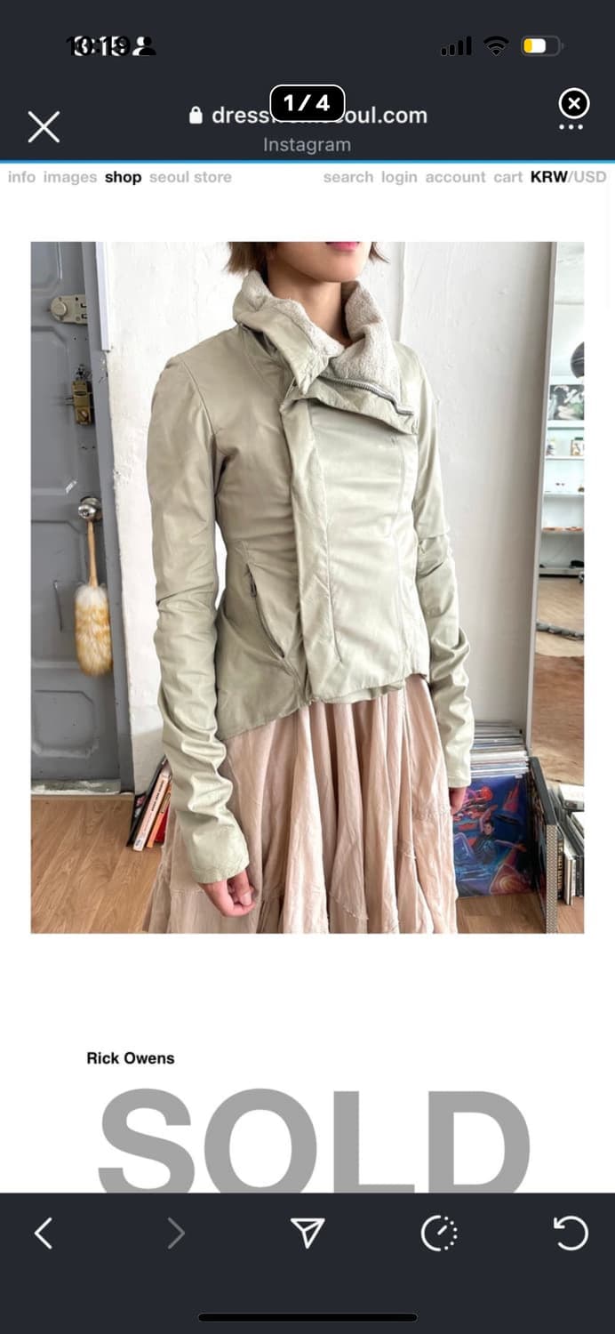 릭오웬스 자켓 상품이미지1