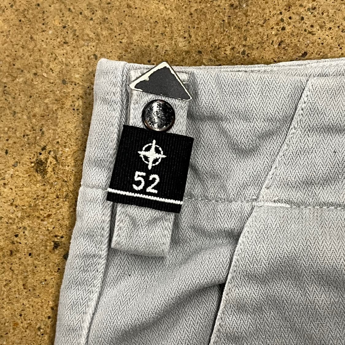 [정품/52] 스톤아일랜드 그레이 면바지 b16 상품이미지6