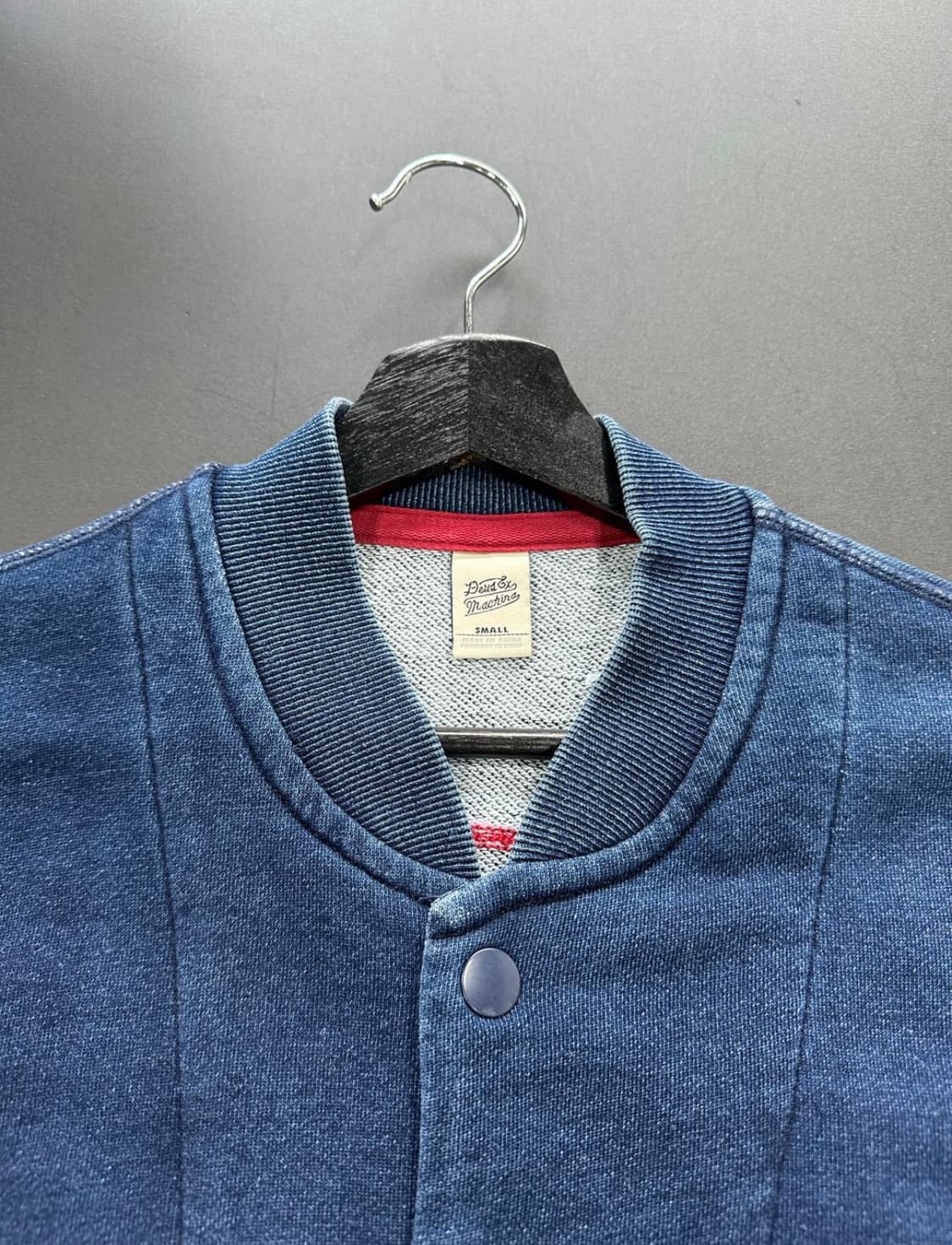 데우스 엑스마키나 레터링자수 코튼스타디움자켓 상품이미지4