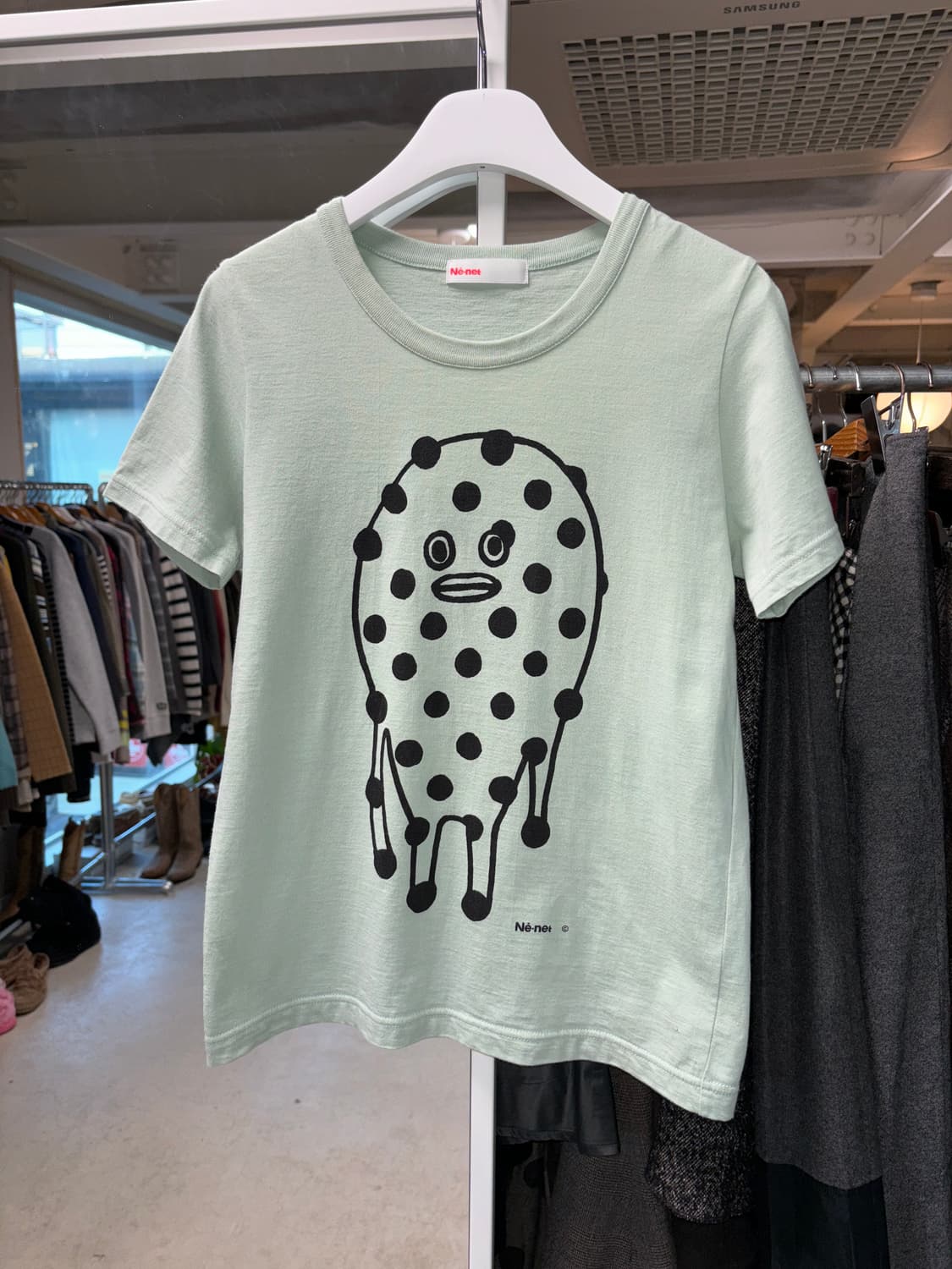 네넷 민트 티셔츠 상품이미지3