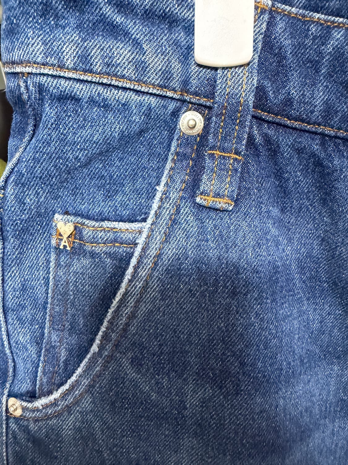 아미 배기핏 데님진 블루(32 새상품) 상품이미지8