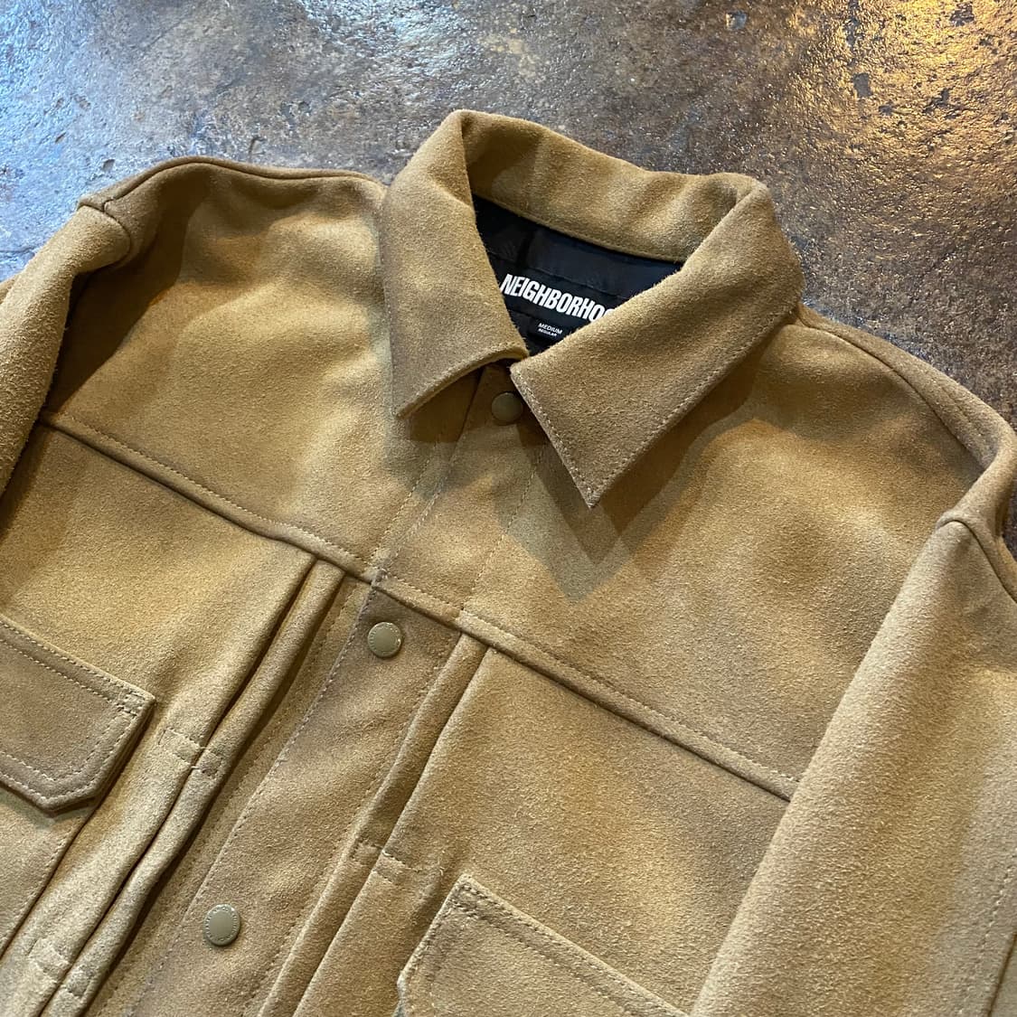 (M) Neighborhood 스웨이드 에이징 자켓 상품이미지2