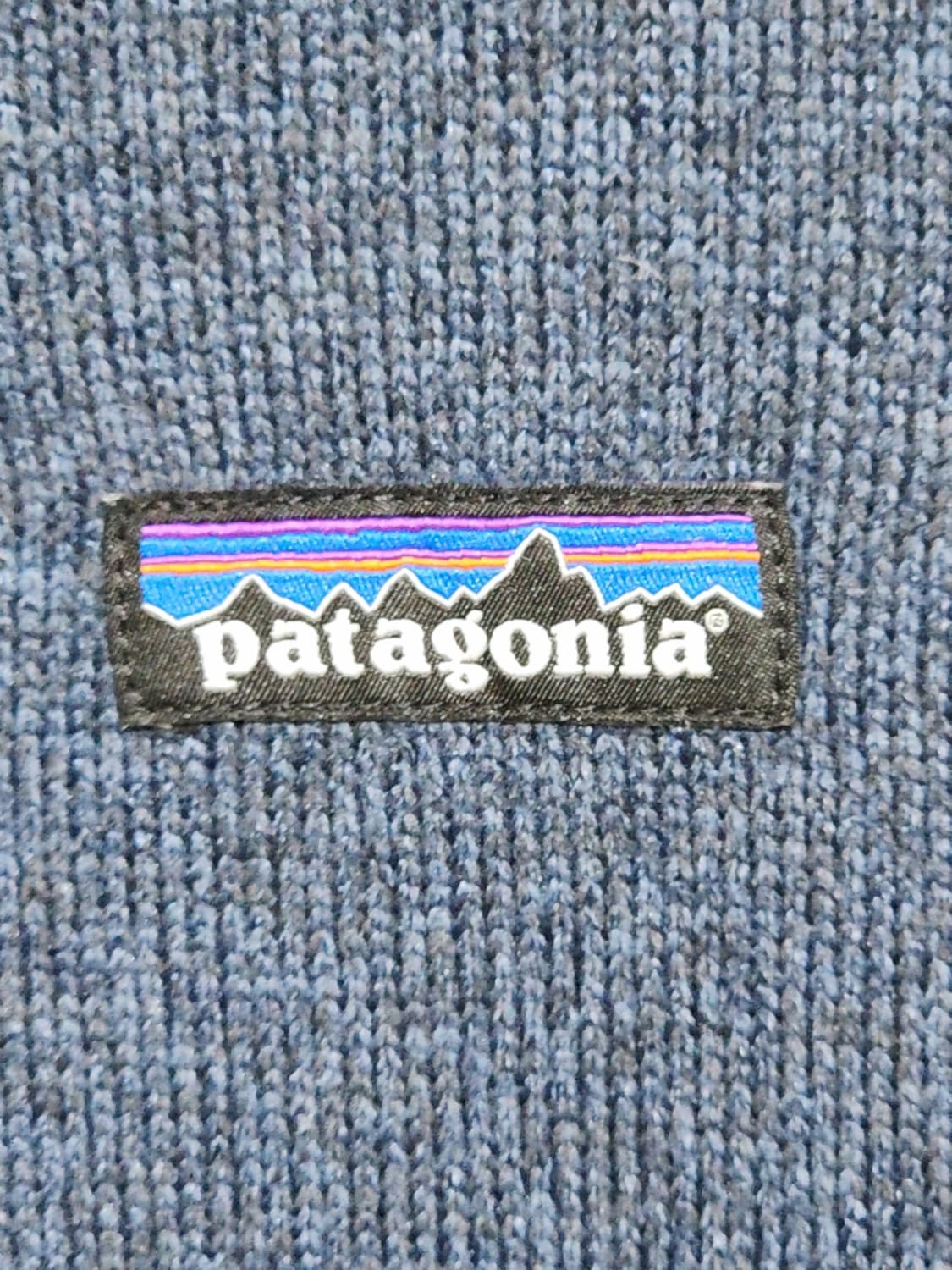 (L) 파타고니아 반집업 티셔츠 네이비 기모 긴팔티 등산복  상품이미지4