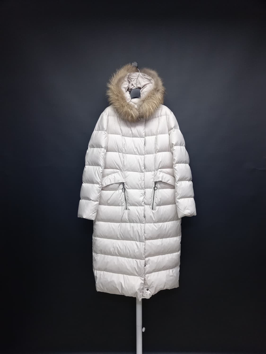 제시뉴욕 덕다운 에센셜 맥시 롱 패딩 55 상품이미지1