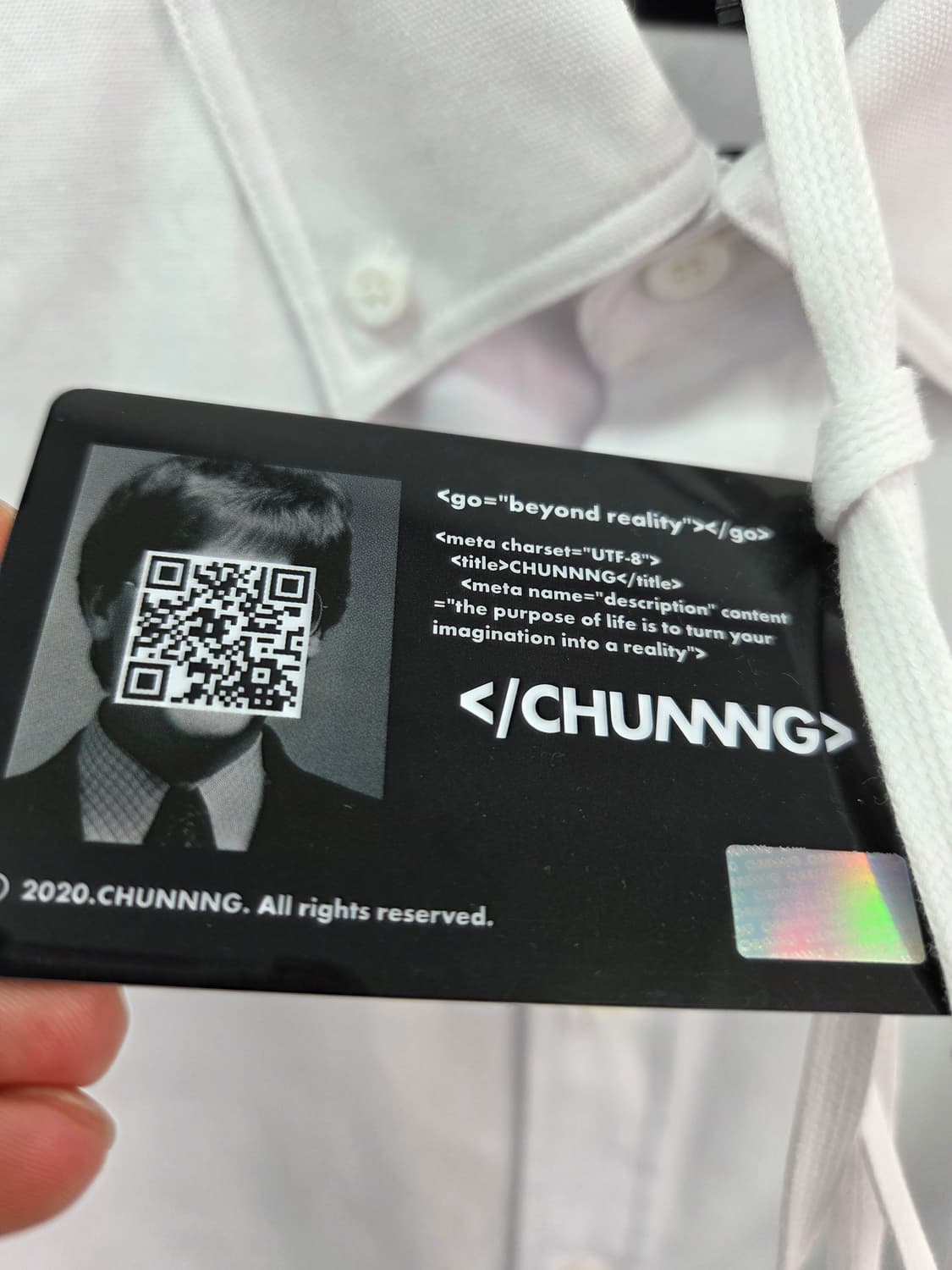 S [새상품]CHUNNNG 셔츠 화이트 상품이미지3