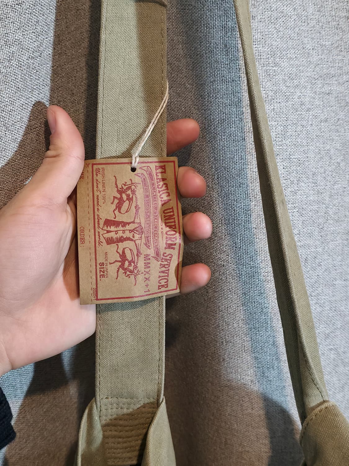 Klasica SHOULDER-BAG/ 40'S BRITISH TENT 상품이미지5