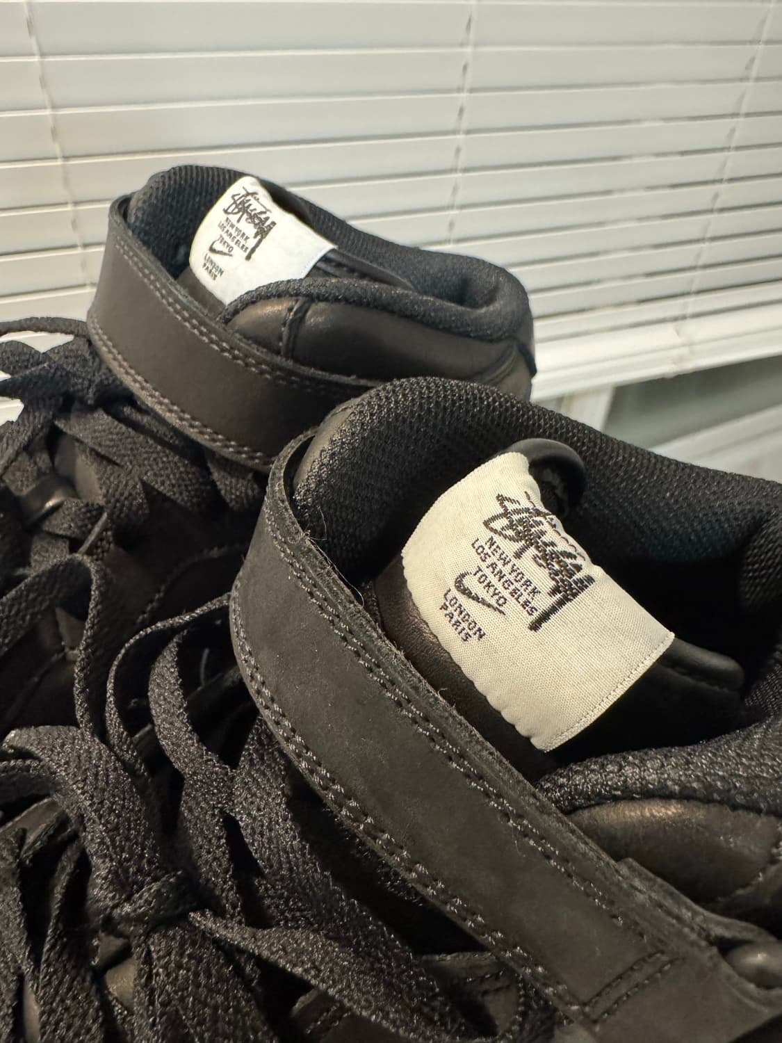 나이키x스투시 포스검흰 (285mm) 상품이미지3