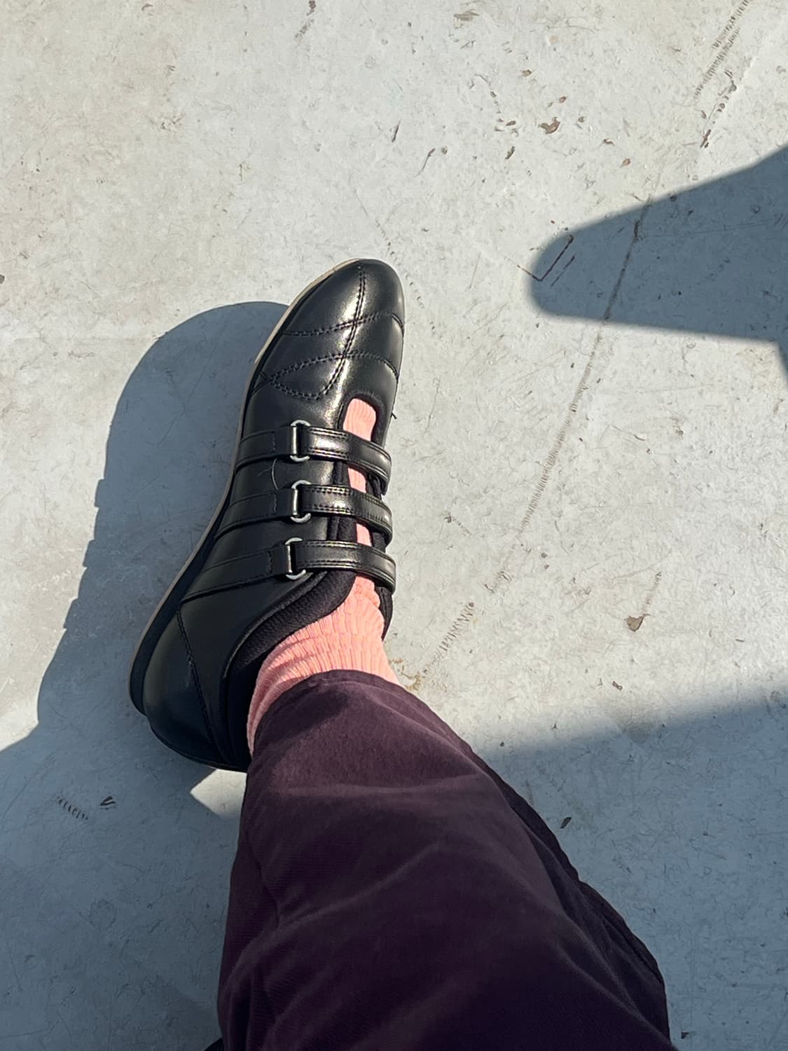 다이닛 모찌 슈즈 블랙 상품이미지3