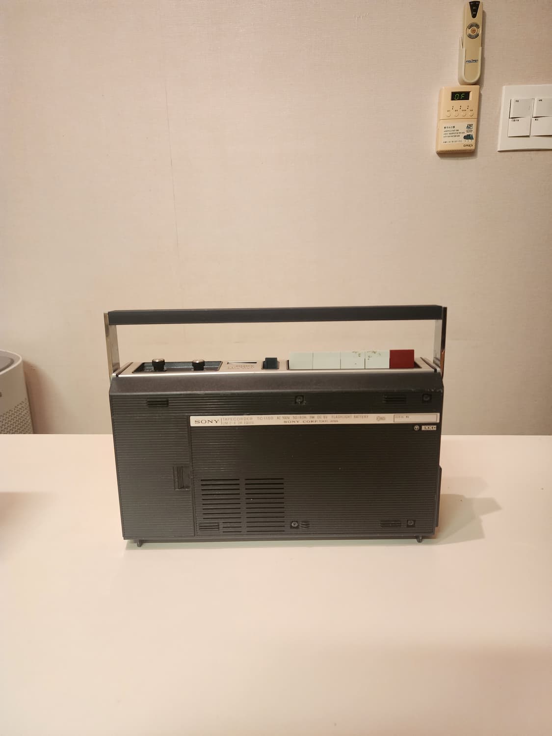 예쁜 소니 빈티지 카세트 TC-1150 상품이미지6