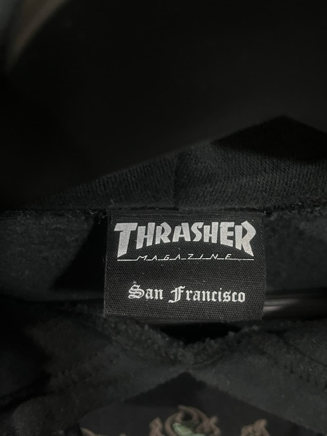 트래셔 프린팅 후드티 상품이미지3