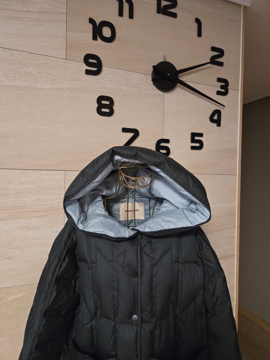 [85] 마리끌레르 퀼팅 여성 덕다운 패딩 상품이미지2