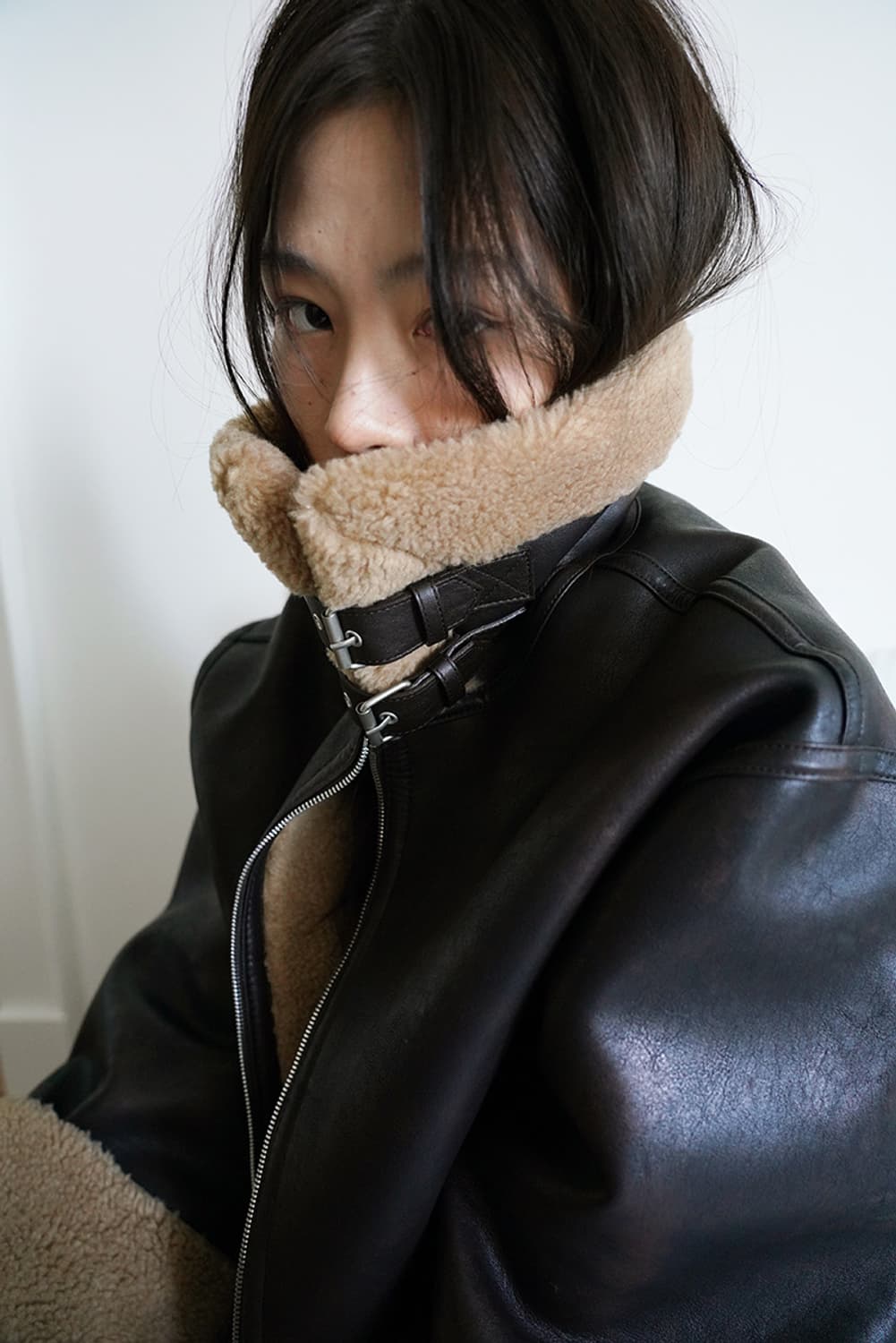 Dared cloud leather B-3 mustang 무스탕  상품이미지4