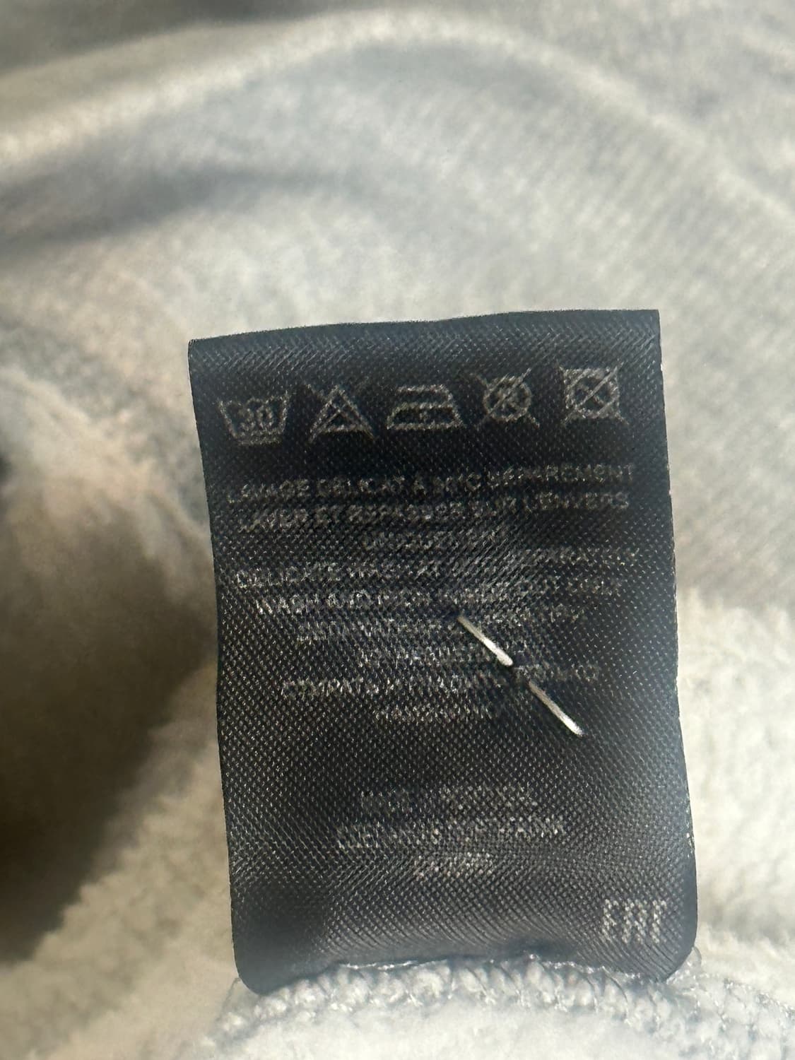 이자벨마랑 벨벳 로고 기모 맨투맨 36사이즈 상품이미지7