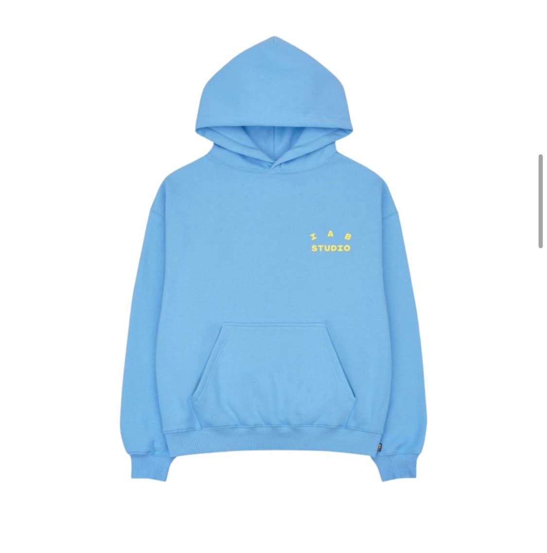 IAB studio 후드티 스카이블루레몬 (착샷ㅇ)  상품이미지1