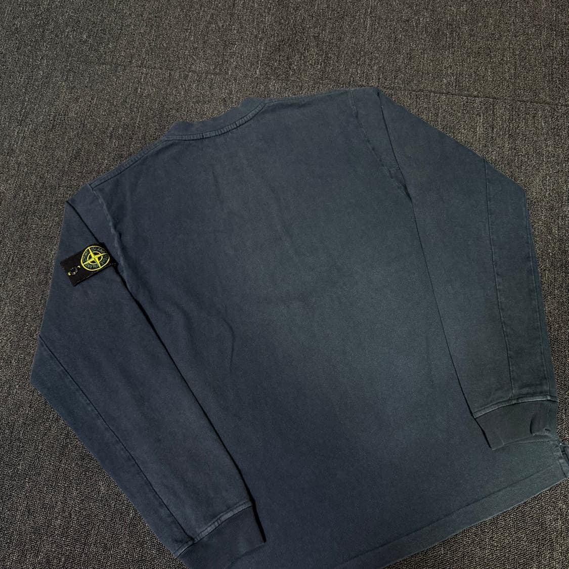 스톤아일랜드 네이비 브이넥 롱슬리브 상품이미지5