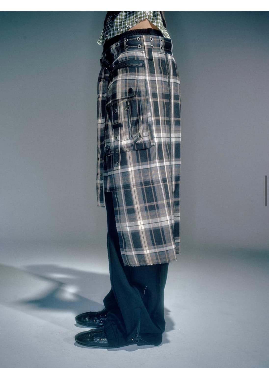 베이컨트 아카이브 레이어드 스커트 상품이미지5