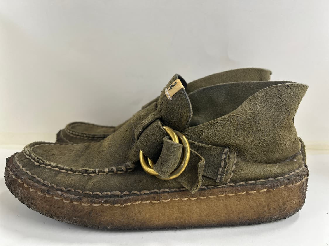 VISVIM 올드비즈빔 올리브 스웨이드 스키너드 더블링 크레페솔 모카신부 상품이미지2