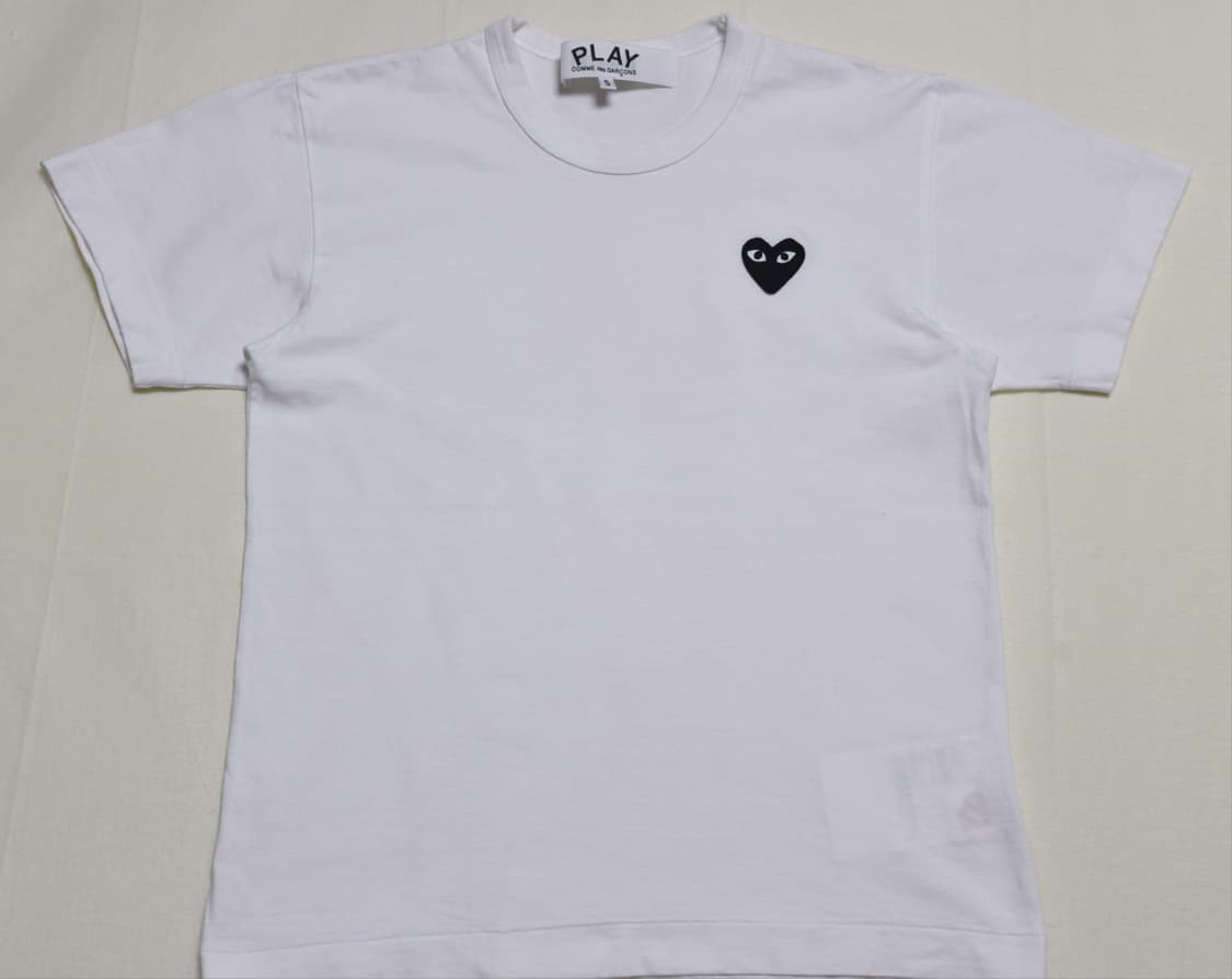 COMME des GARCONS PLAY CDG 하트 로고 반팔 티셔츠 상품이미지2