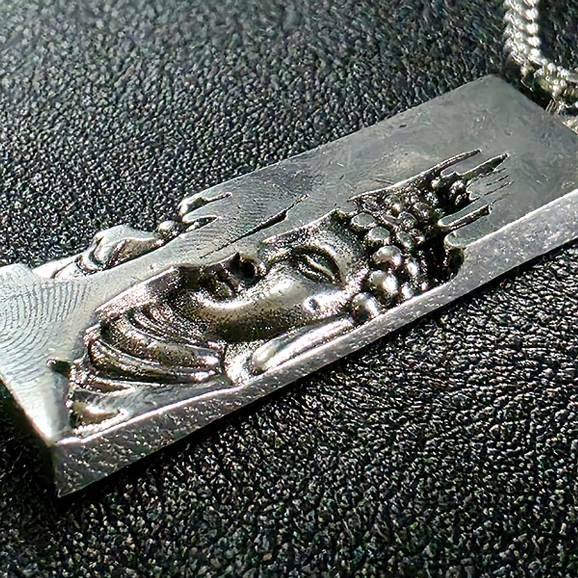 샤카무니 백동 펜던트 엔틱 부처님 석가모니 불교 남자 목걸이 상품이미지3