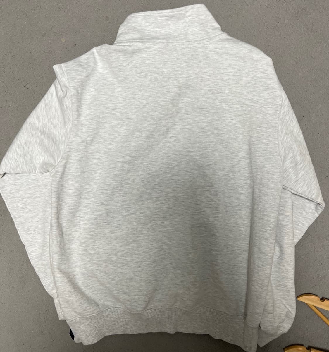 예일 하프집업 그래이 L 상품이미지2