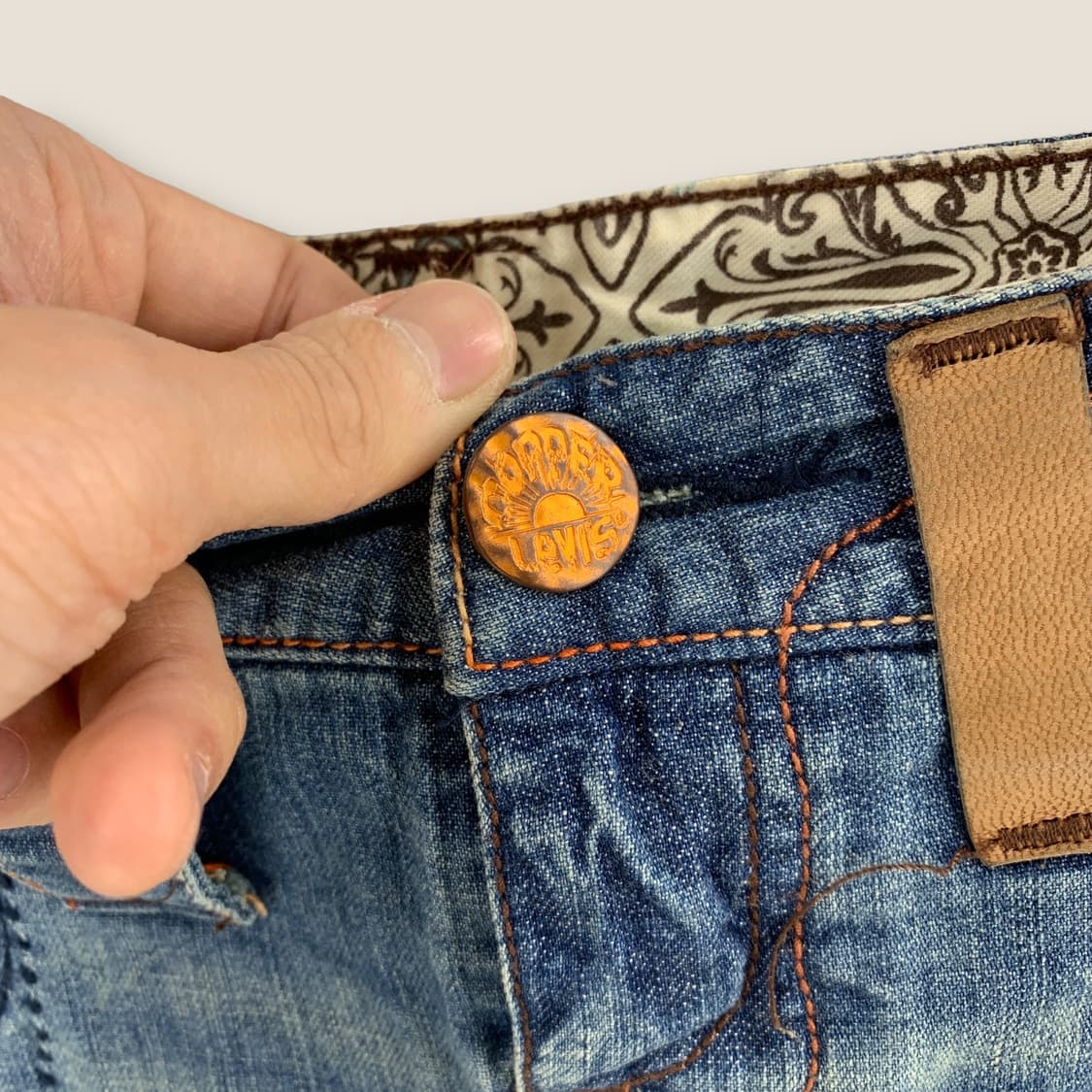 리바이스 패치탭 데님스커트 상품이미지7