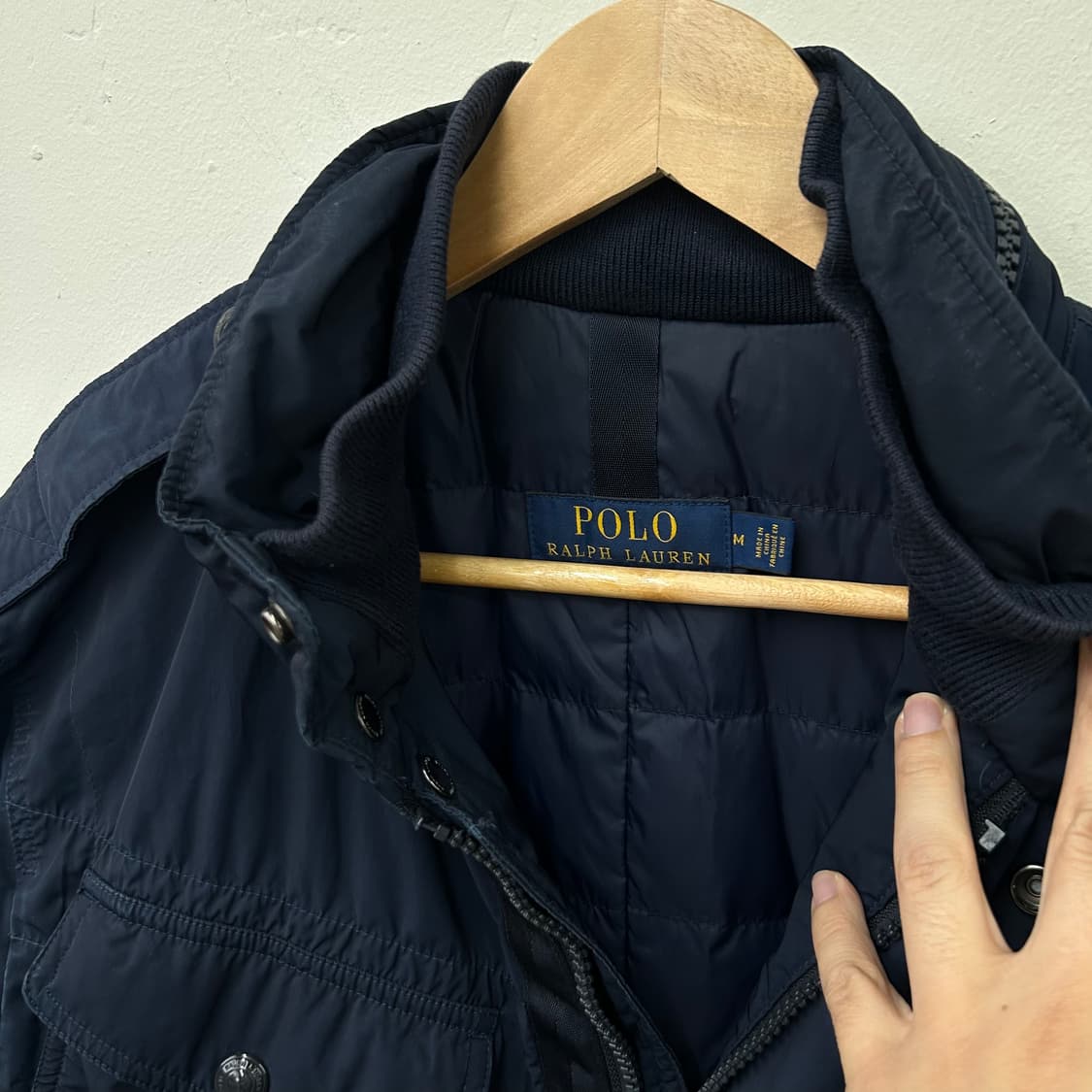 15273 - 폴로 랄프로렌 네이비 M-65 사파리 자켓 상품이미지3