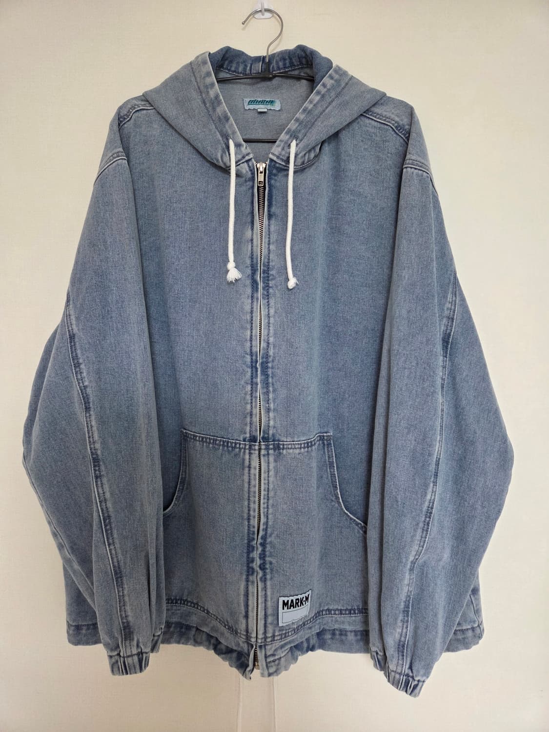 정국 착용 마크엠 데님 후드 상품이미지2
