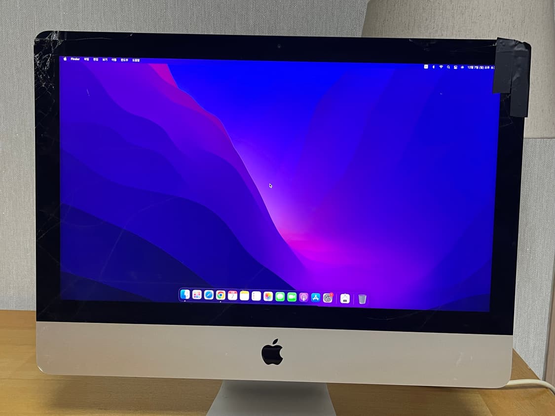 애플 iMac 21.5 레티나 4k 2015후반 모델(액정파손) 상품이미지4