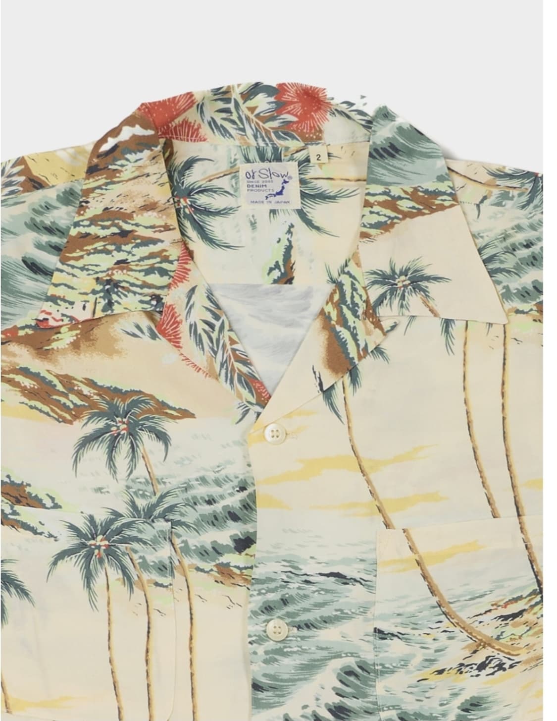 orslow Hawaiian Shirt Ecru 3 상품이미지3