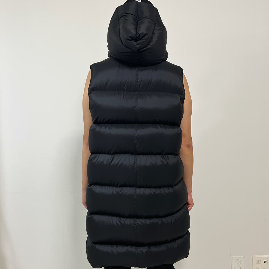 릭오웬스 16FW "MASTODON" 후디드 구스다운 롱패딩 베스트 상품이미지2