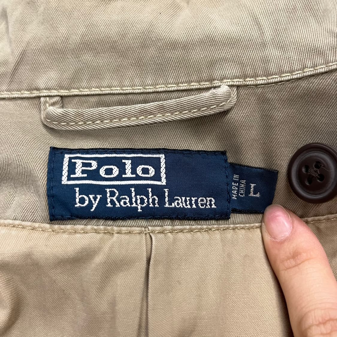 [정품/L] 폴로 랄프로렌 카키 야상 자켓 b10 상품이미지6