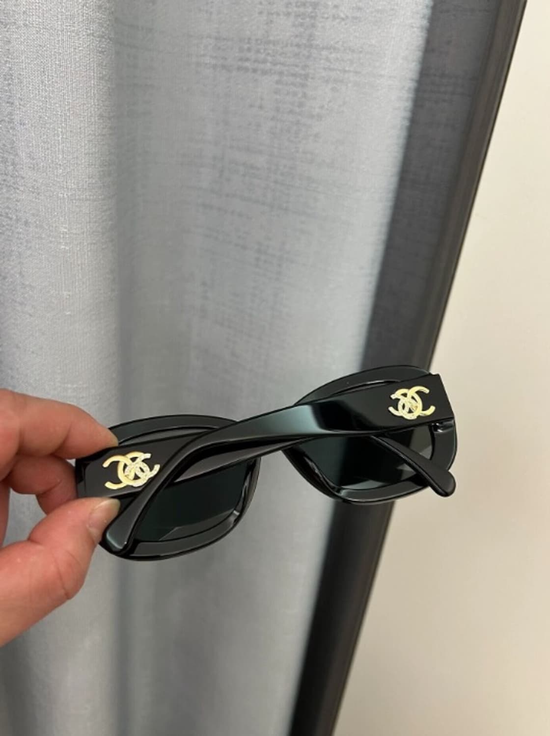 [정품] 샤넬 선글라스 블랙 상품이미지4