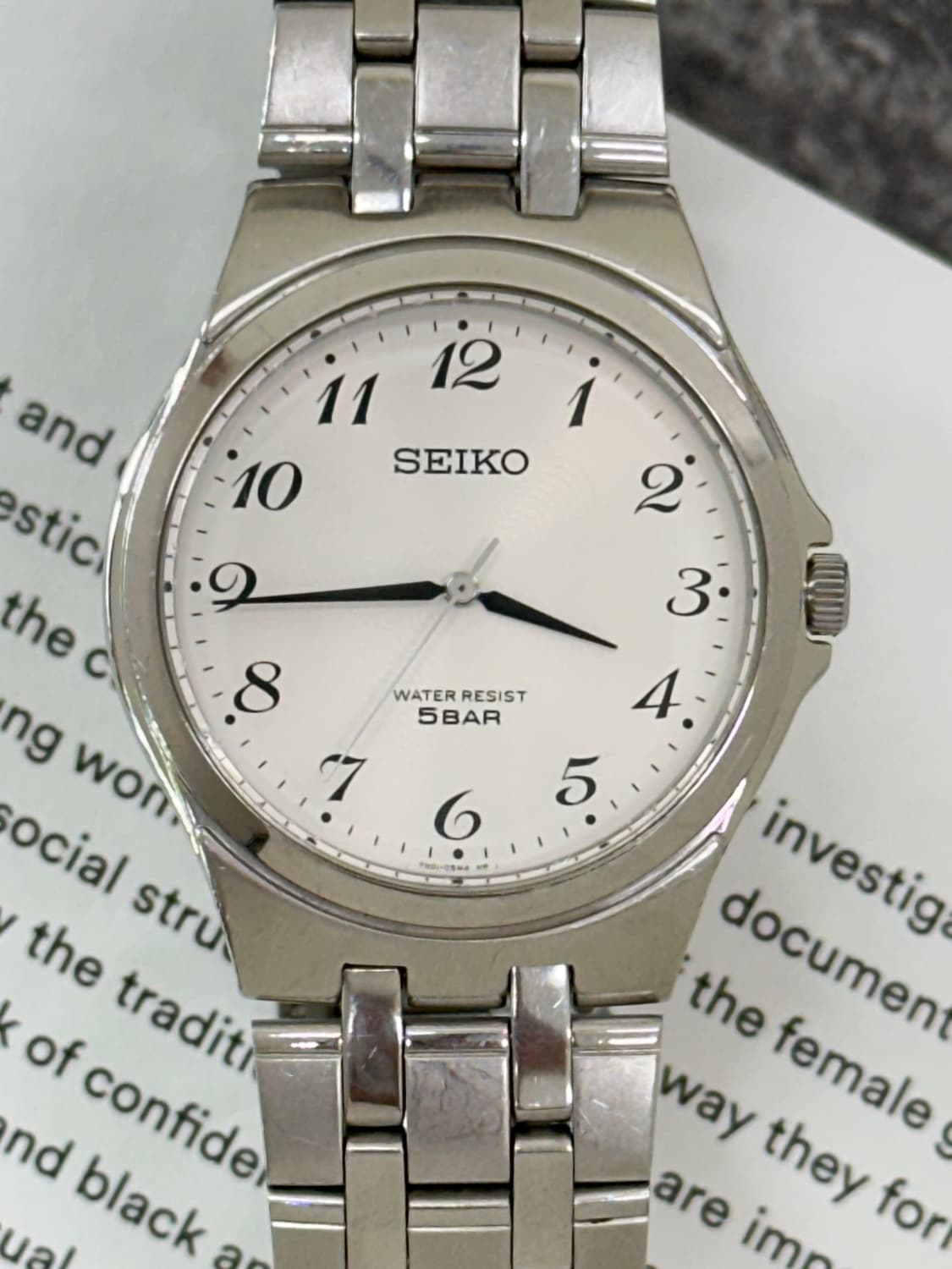 세이코 쿼츠 시계 상품이미지7