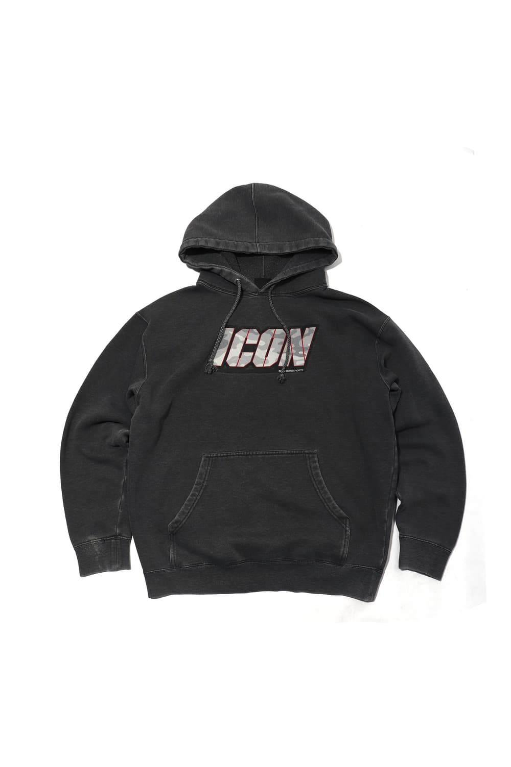 ICON USA MADE 차콜 워싱 후드티 size M 상품이미지1