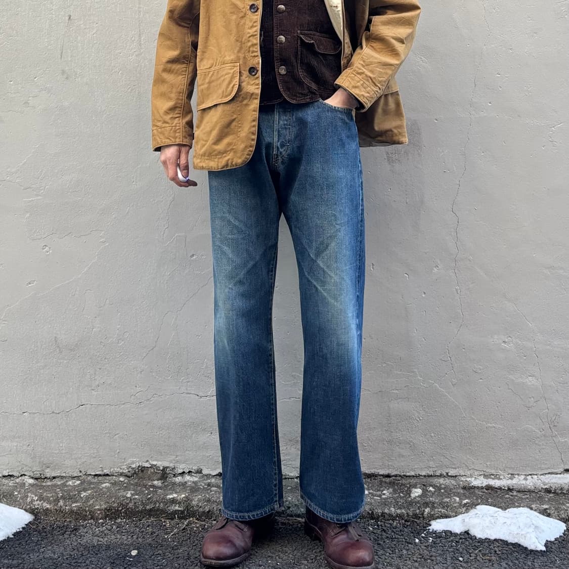 일본 드님 셀비지 데님 팬츠 상품이미지2