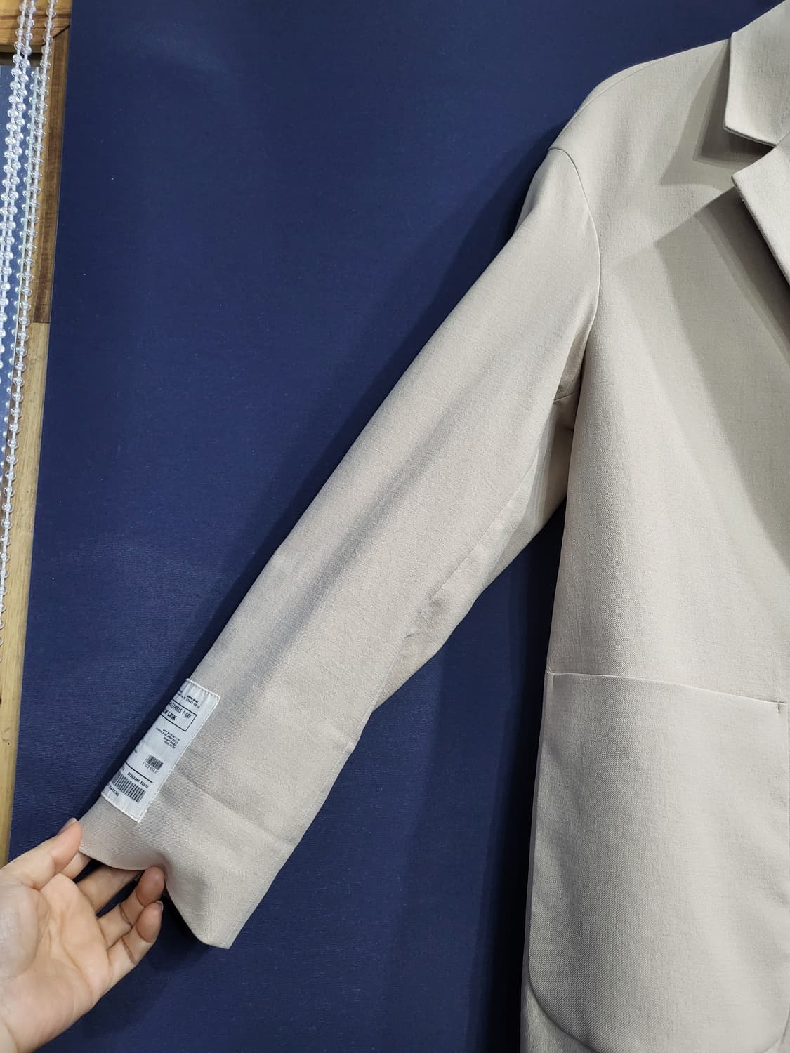 나이스클랍 싱글 블레이저 오버핏 자켓 상품이미지2