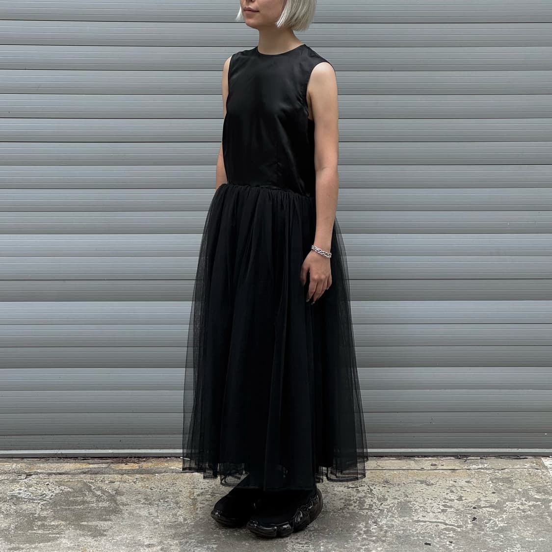 Tulle Black Long Dress 상품이미지10