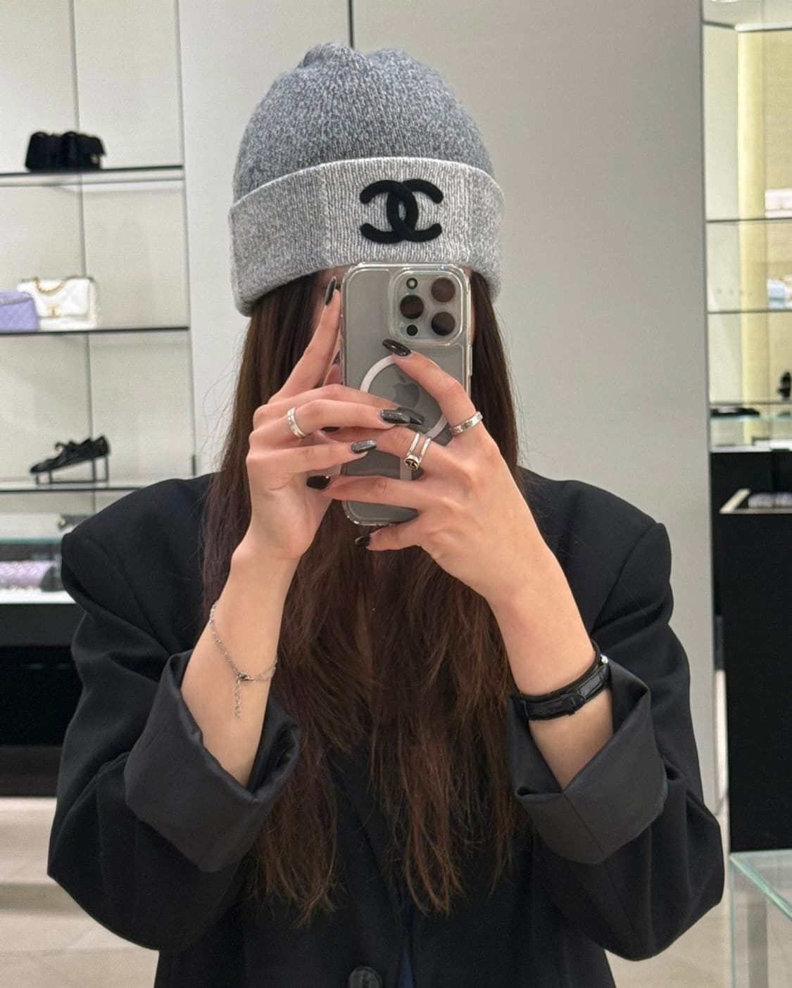 (새상품)샤넬 25FW비니 상품이미지1