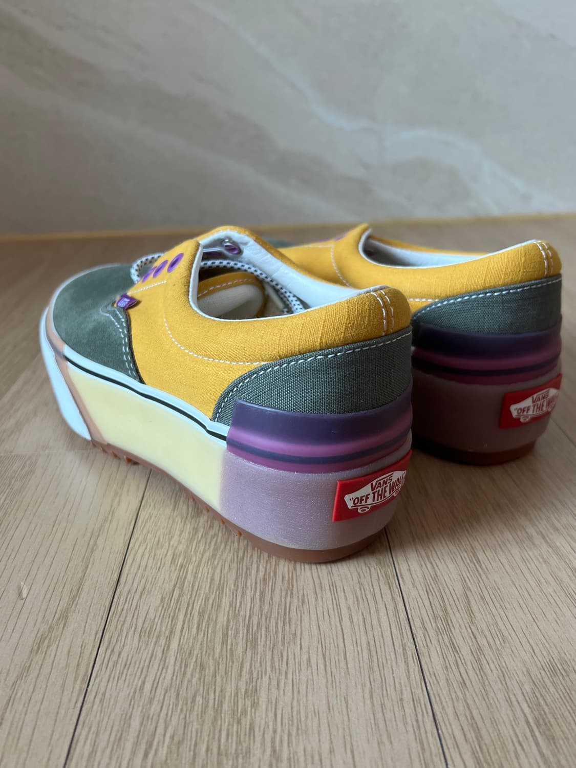 [220mm] [새제품] 키가 쑥! 배색이 너무 예쁜 반스 에라 스택드 상품이미지4