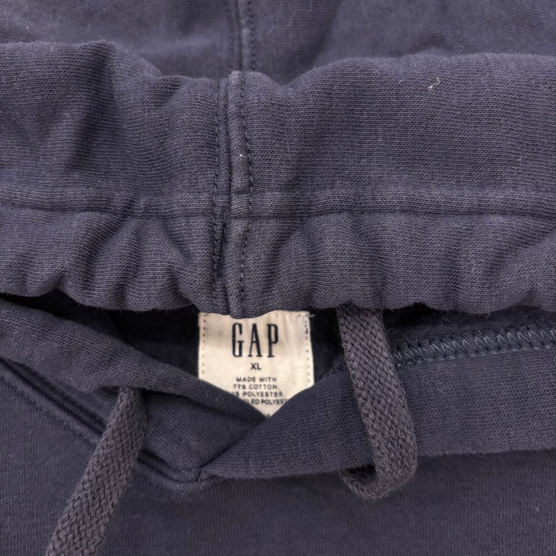 갭 빅로고 네이비 후드티 상품이미지3