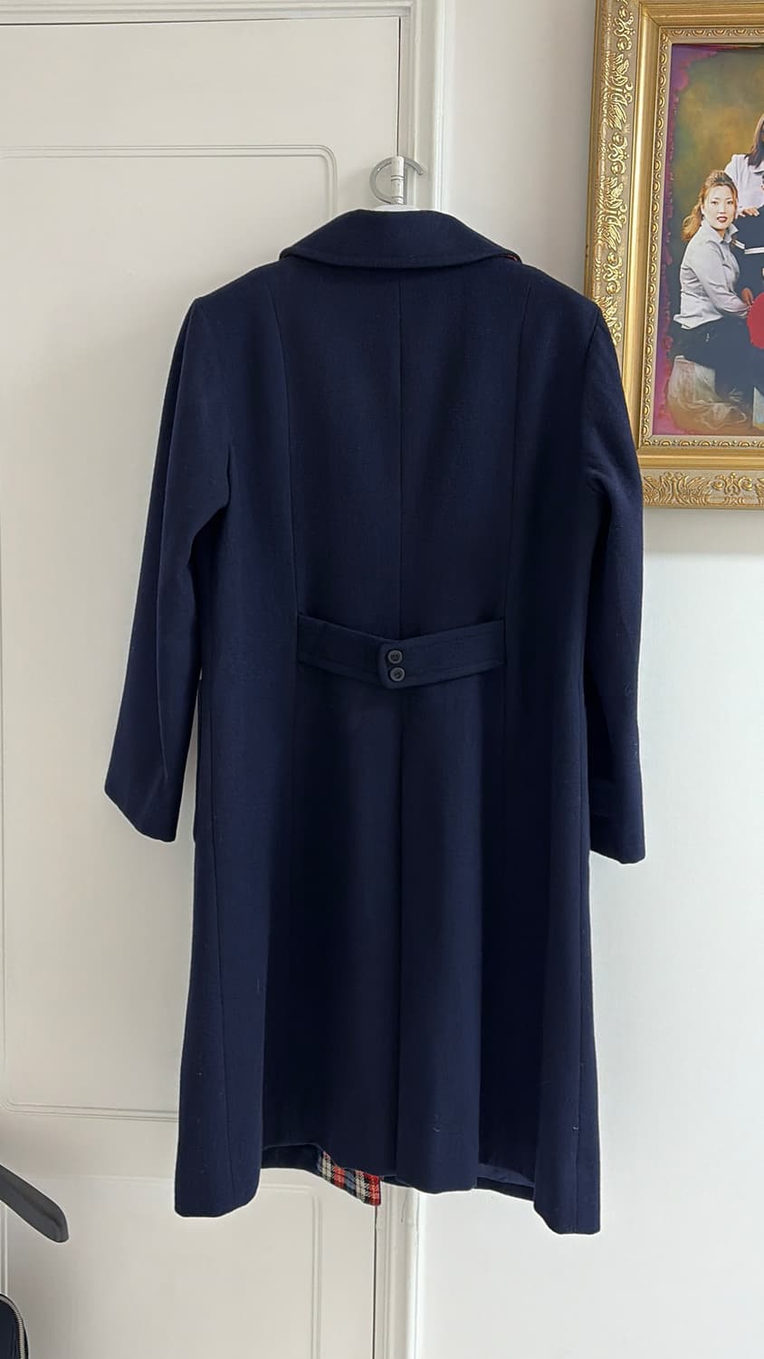 KanKo 네이비 롱 울100코트 55,66 상품이미지2