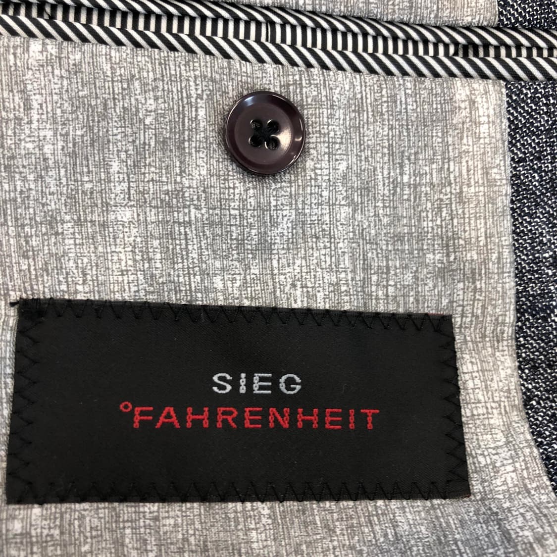 지이크 체크 혼방자켓 105 사이즈 상품이미지5