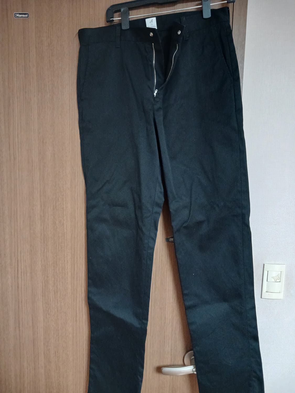 아나토미카 블랙 trim fit west point 팬츠 35사이즈 상품이미지1