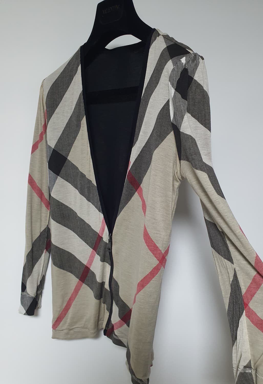 버버리브릿 리버시블 양면 집업 가디건 s 상품이미지5