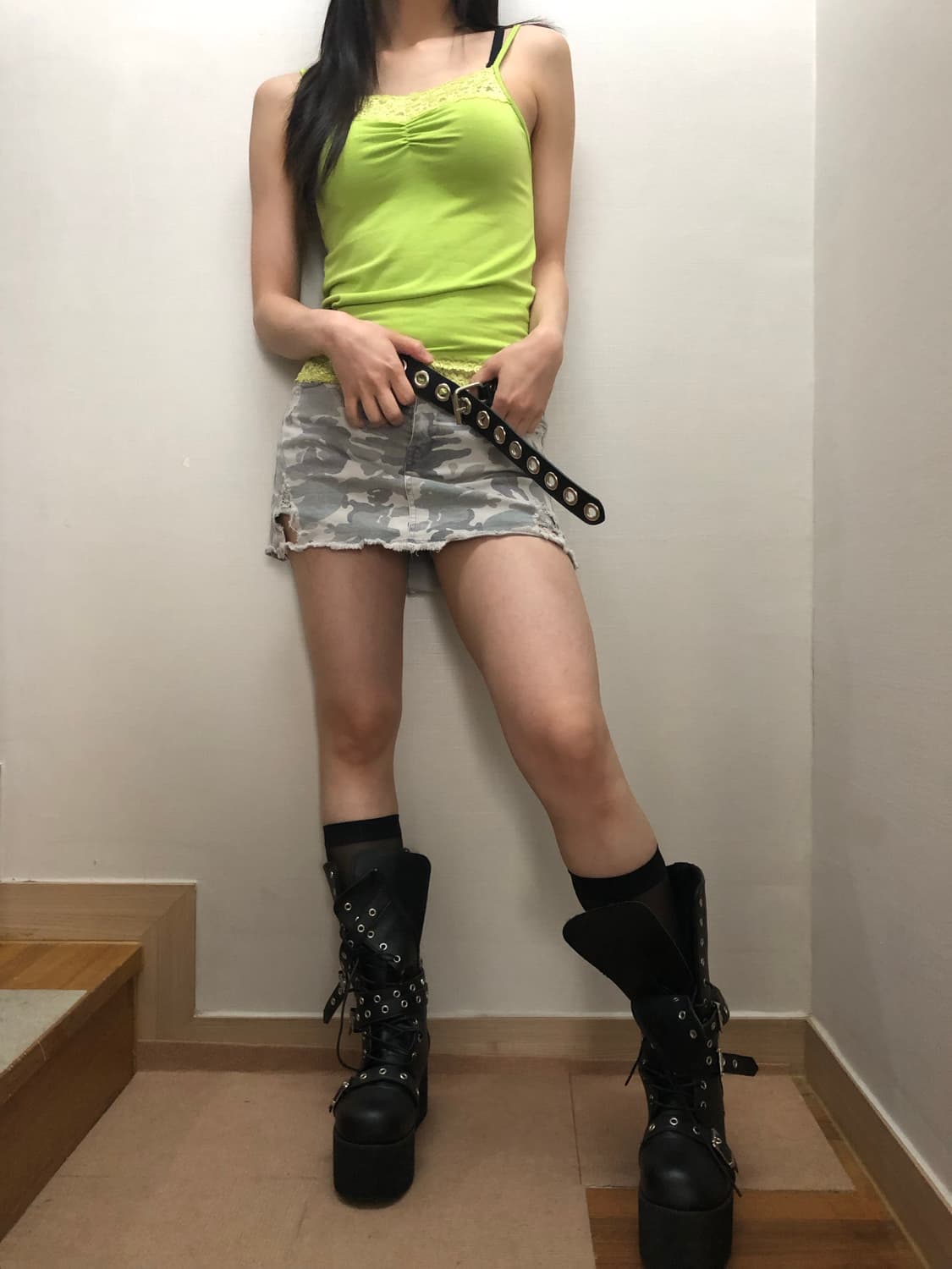 빈티지 펑크 코디셋 상품이미지4
