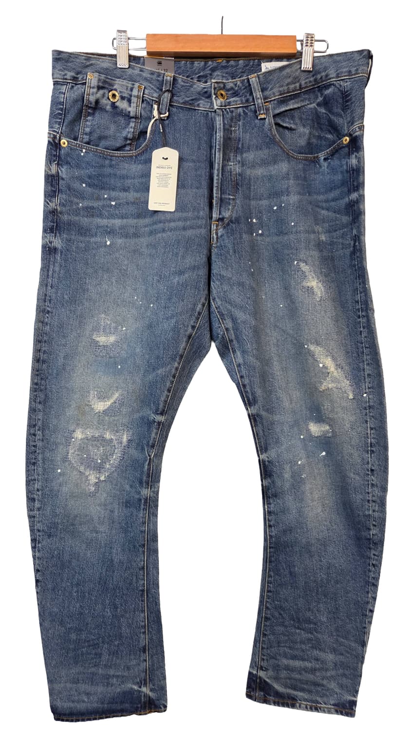 G-Star Raw TYPE-C 데미지 워싱 데님 팬츠(W35/L32) 상품이미지1
