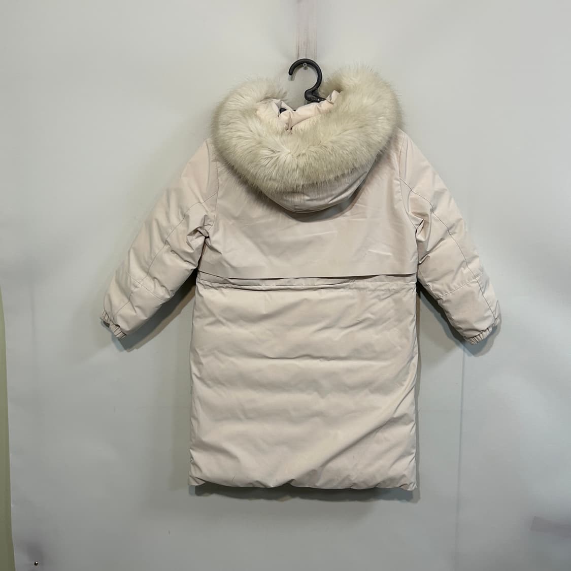 뉴발란스 2022 키즈 구스다운 롱패딩 150 아이보리 상품이미지3